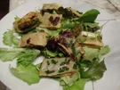 Gemälzte Gemüse-Maultaschen auf Salat - Rezept - Bild Nr. 15837