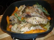 Kaninchen mit Thymianbutter - Rezept