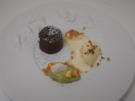 Schokoküchlein mit Sahneeis und Avocado-Orangencreme - Rezept - Bild Nr. 2