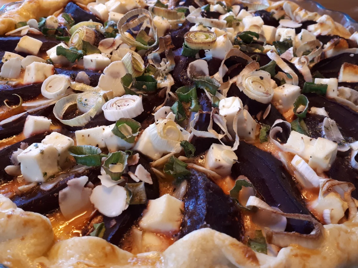 Kisch mit rote Beete & Porree - Rezept - Bild Nr. 16009