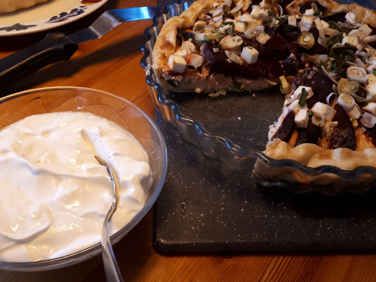 Kisch mit rote Beete & Porree - Rezept - Bild Nr. 16017