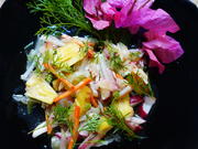 Gemischter Rettichsalat mit Radieschen und Ananas - Rezept - Bild Nr. 2
