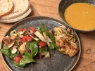Kokos-Currysuppe und Fattoush mit Granatapfel - Rezept - Bild Nr. 15918