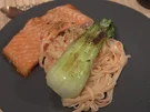 Teriyaki Lachs mit Udon Nudeln und Pak Choi - Rezept - Bild Nr. 2
