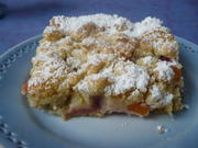 Rhabarberkuchen mit Marzipanstreusel - Rezept - Bild Nr. 15923