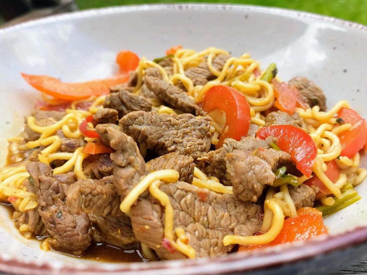 Stir Fry mit Mie Nudeln - Rezept - Bild Nr. 2