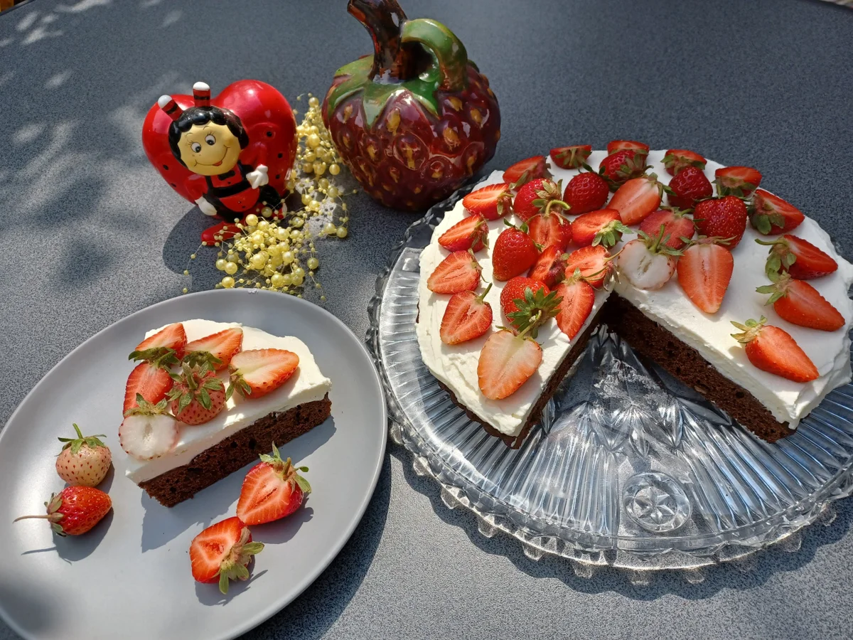 Rezept: Erdbeertorte Bild Nr. 15923 Erdbeertorte - Rezept - Bild Nr. 15923