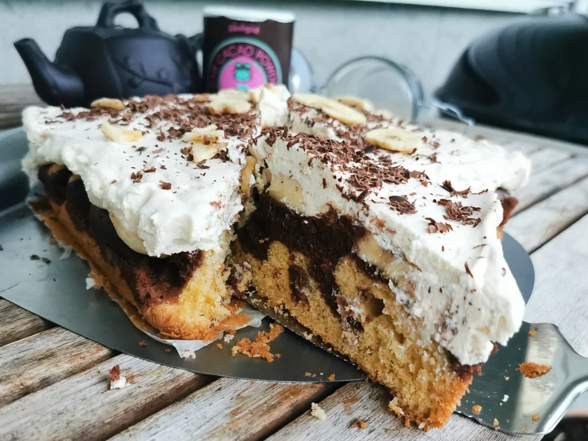 BiNe` S DONAUWELLEN - QUARKSCHNITTEN MIT BANANEN - Rezept - Bild Nr. 8