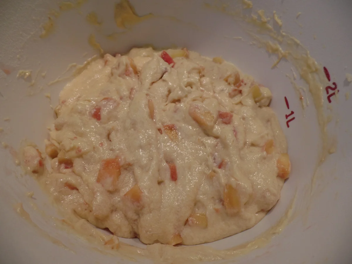 Rezept: Pfirsch-Muffins mit Streusel Bild Nr. 15930 Pfirsch-Muffins mit Streusel - Rezept - Bild Nr. 15930