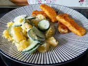 Quetschkartoffeln - Gurkensalat - Rezept - Bild Nr. 2