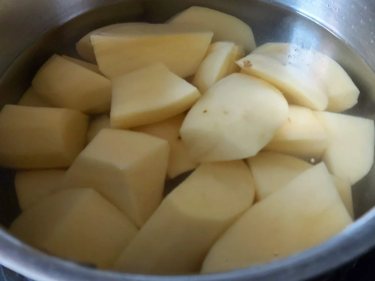 Quetschkartoffeln - Gurkensalat - Rezept - Bild Nr. 3