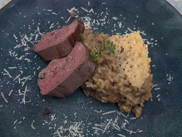 Steinpilzrisotto und Rinderfilet - Rezept - Bild Nr. 2