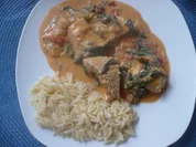 Pute in cremiger Soße - Rezept - Bild Nr. 2