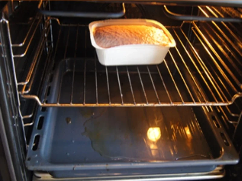 Gebackener Bayerischer Leberkäse mit Röstzwiebeln und Kartoffelstampf - Rezept - Bild Nr. 4