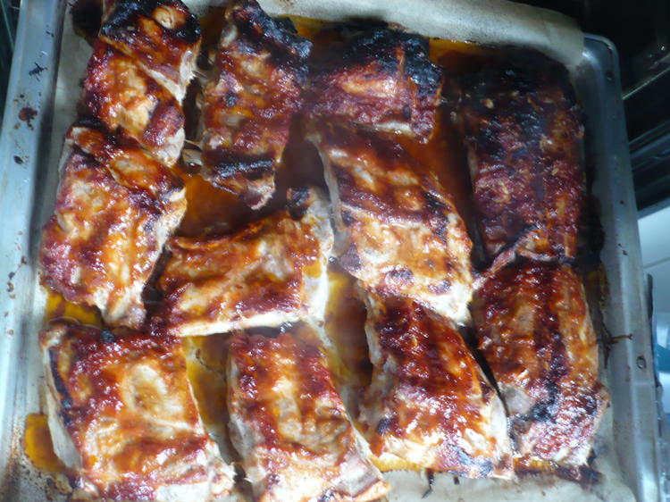 Spareribs aus dem Ofen - Rezept mit Bild - kochbar.de