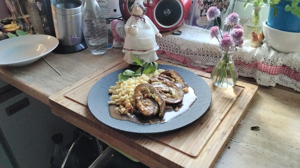 Rinderroulade mit Hausgemachten Spätzle - Rezept - Bild Nr. 2