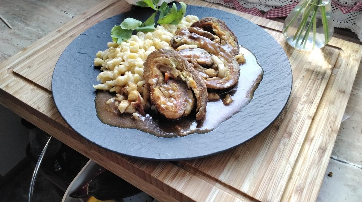 Rinderroulade mit Hausgemachten Spätzle - Rezept - Bild Nr. 15960