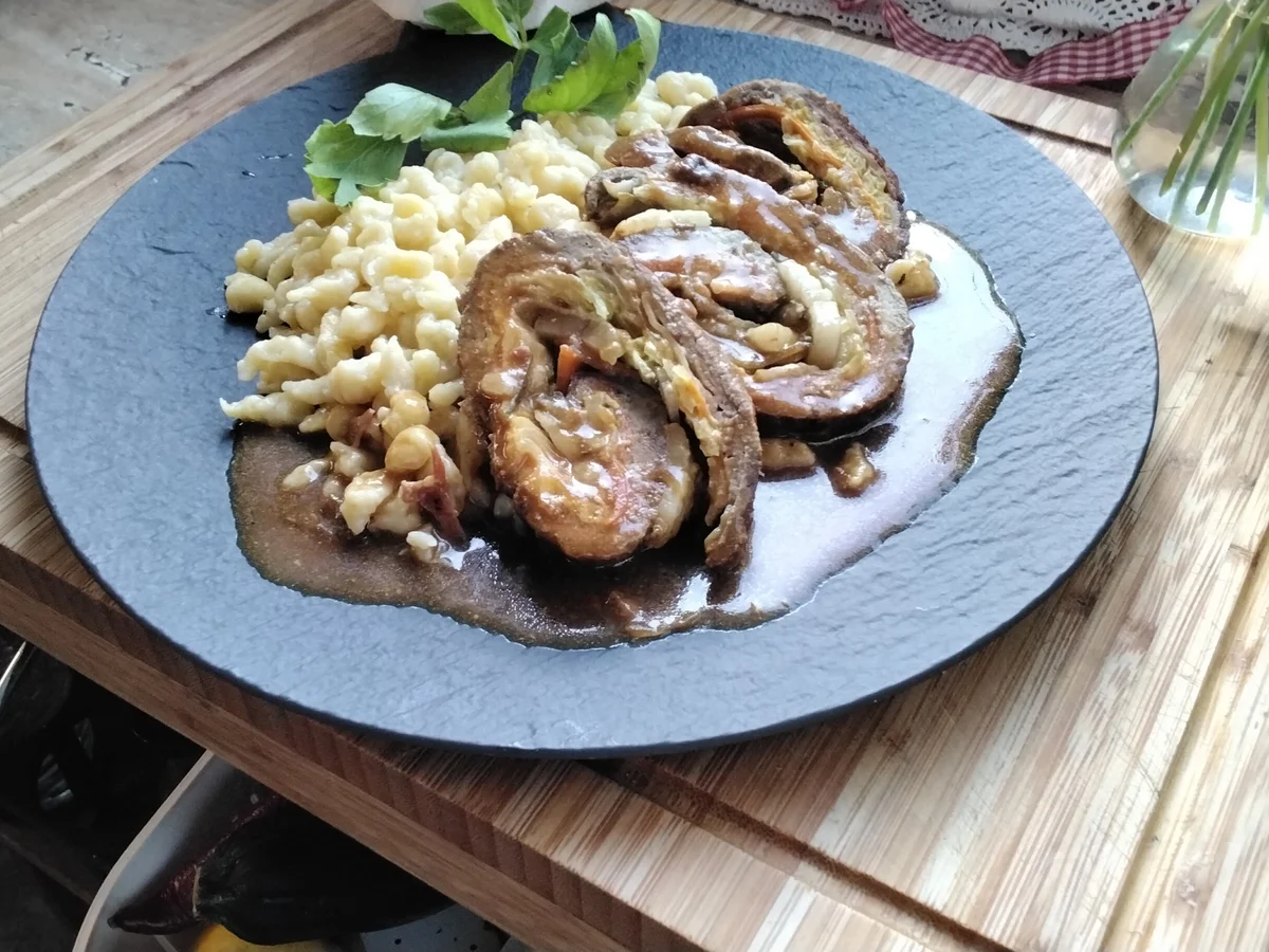 Rinderroulade mit Hausgemachten Spätzle - Rezept - Bild Nr. 15960