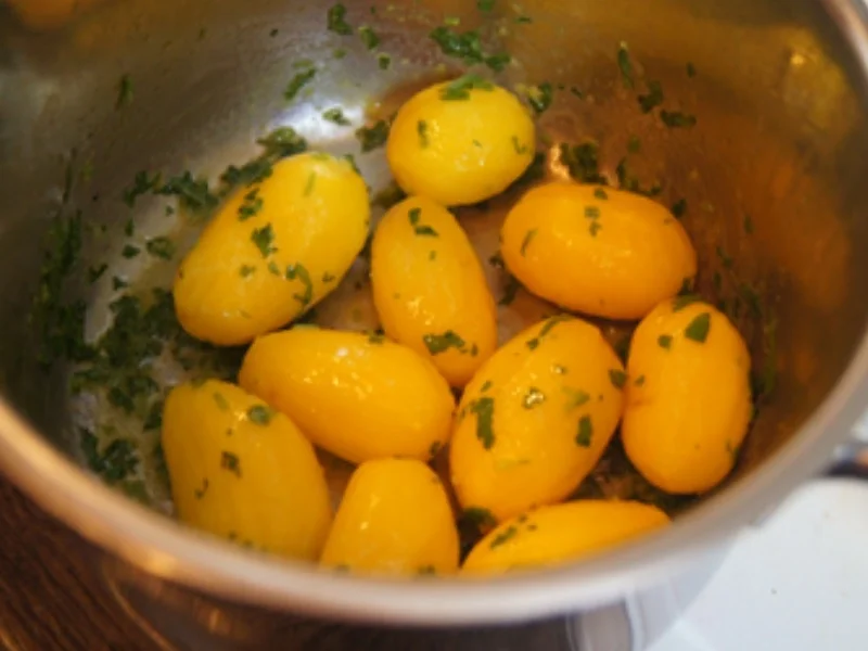 Rezept: Seelachsfilet mit Spargel, Erdbeersauce und Petersilien-Drillingen Bild Nr. 13 Seelachsfilet mit Spargel, Erdbeersauce und Petersilien-Drillingen - Rezept - Bild Nr. 13