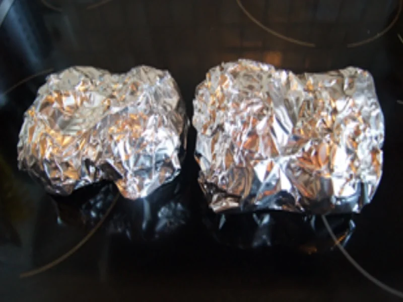 Backkartoffeln mit Shrimps in Knoblauchsauce und chinesischen Gurkensalat - Rezept - Bild Nr. 6