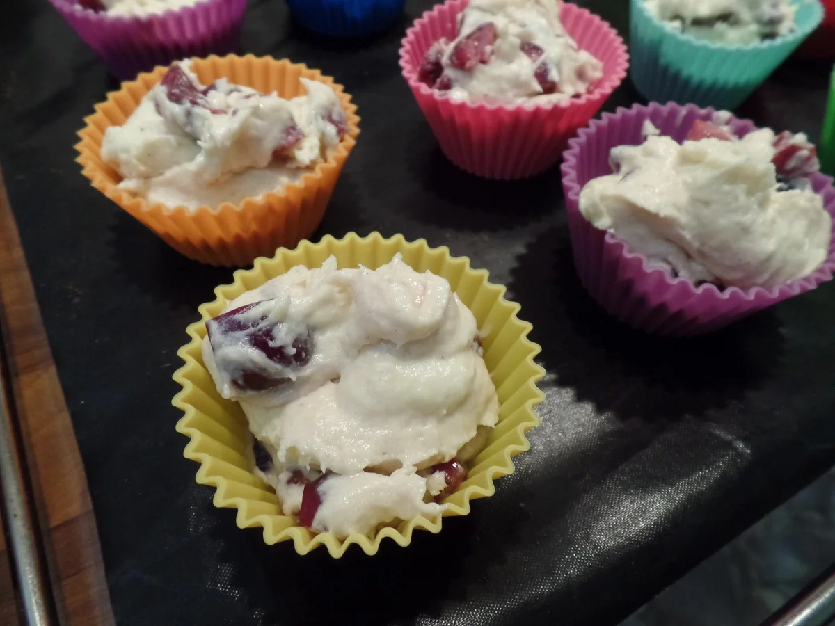 Rezept: Kirsch-Muffins Bild Nr. 15980 Kirsch-Muffins - Rezept - Bild Nr. 15980