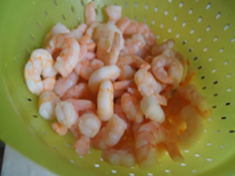 Garnelen süß-sauer mit gelben Basmatireis - Rezept - Bild Nr. 4