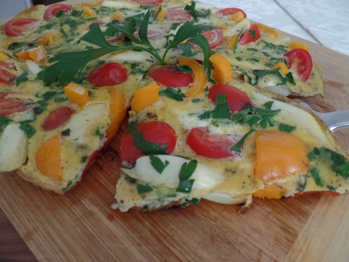 Rezept: Spargel-Tomaten-Paprika-Omelette Bild Nr. 15979 Spargel-Tomaten-Paprika-Omelette - Rezept - Bild Nr. 15979