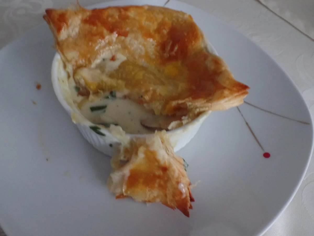 Rezept: Spargel und Champignons unter Blätterteig Bild Nr. 15972 Spargel und Champignons unter Blätterteig - Rezept - Bild Nr. 15972