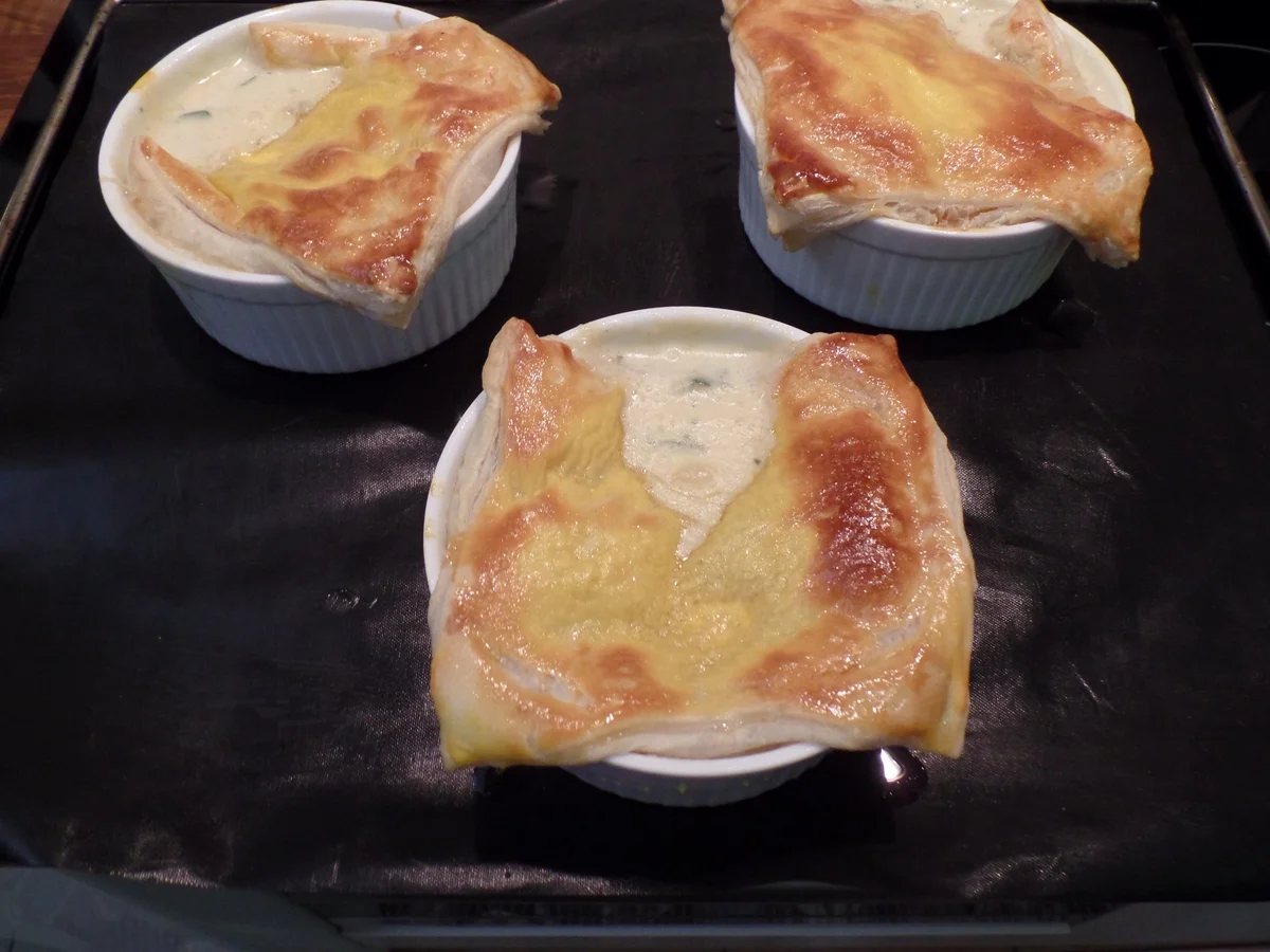 Rezept: Spargel und Champignons unter Blätterteig Bild Nr. 15991 Spargel und Champignons unter Blätterteig - Rezept - Bild Nr. 15991