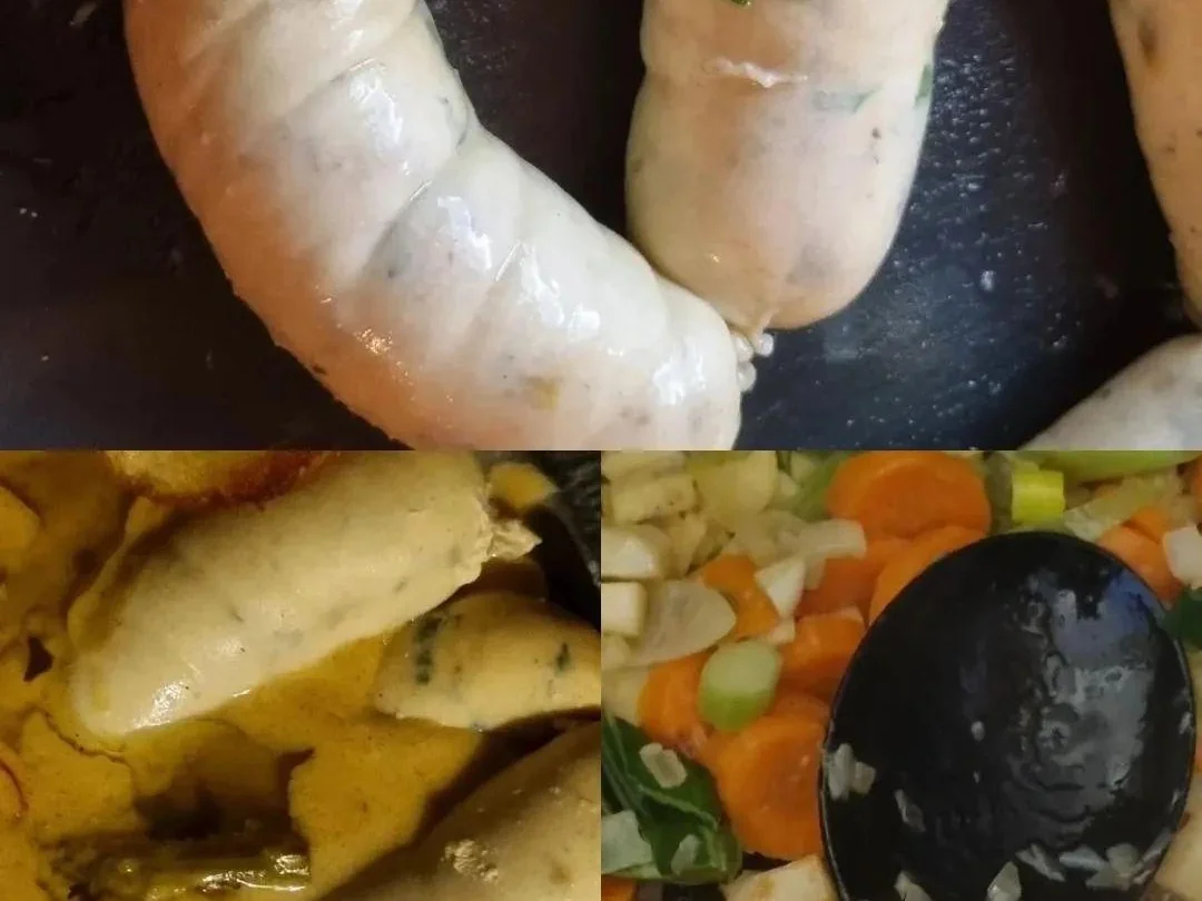 Rezept: Weißwurst von der Gelbschwanzmakrele (Hamaschi) Bild Nr. 15988 Weißwurst von der Gelbschwanzmakrele (Hamaschi) - Rezept - Bild Nr. 15988