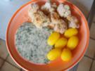 Gebackener Blumenkohl mit gelben Drillingen und Petersilien-Sauce - Rezept - Bild Nr. 2