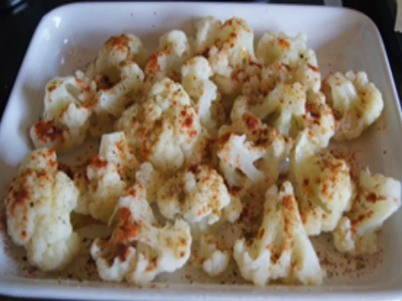 Rezept: Gebackener Blumenkohl mit gelben Drillingen und Petersilien-Sauce Bild Nr. 5 Gebackener Blumenkohl mit gelben Drillingen und Petersilien-Sauce - Rezept - Bild Nr. 5