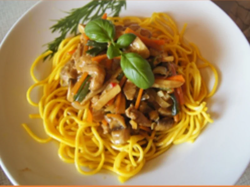 Rezept: Mie-Nudeln nach indonesischer Art Bild Nr. 21 Mie-Nudeln nach indonesischer Art - Rezept - Bild Nr. 21