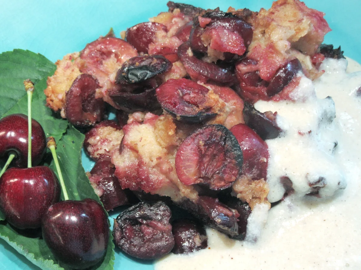 Semmelauflauf mit Kirschen - Rezept - Bild Nr. 15989