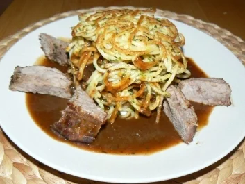 Rezept: Spaghettitürmchen Spaghettitürmchen - Rezept