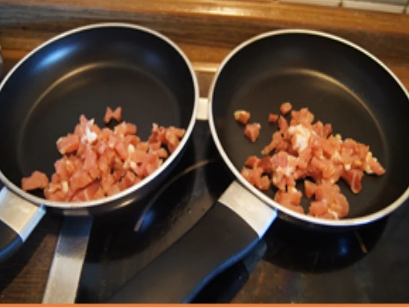 Rezept: Spargel mit Blitzhollandaise, Schinkenrührei und Bratkartoffeln Bild Nr. 16003 Spargel mit Blitzhollandaise, Schinkenrührei und Bratkartoffeln - Rezept - Bild Nr. 16003