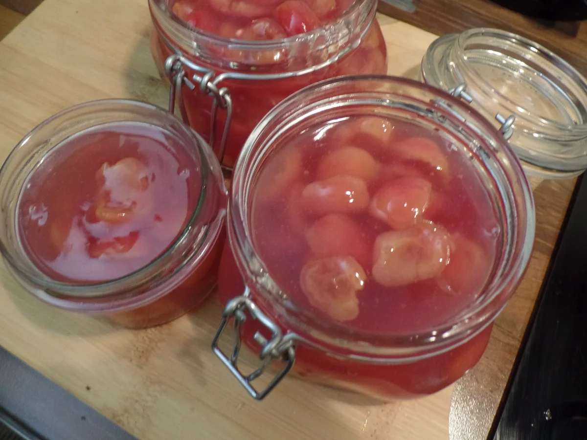 Rezept: Kirsch-Kompott Bild Nr. 16002 Kirsch-Kompott - Rezept - Bild Nr. 16002