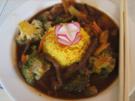 Rindfleisch mit Brokkoli im Wok und gelber Basmatireis - Rezept - Bild Nr. 2