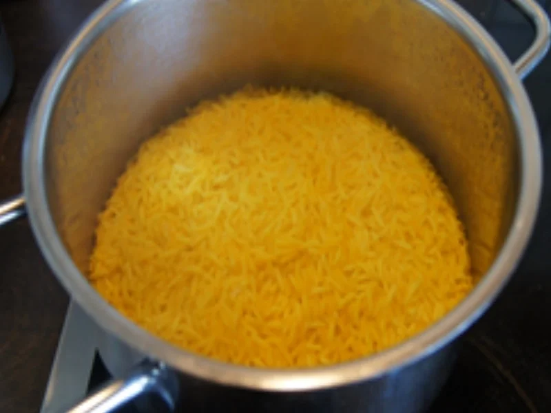 Rindfleisch mit Brokkoli im Wok und gelber Basmatireis - Rezept - Bild Nr. 16017