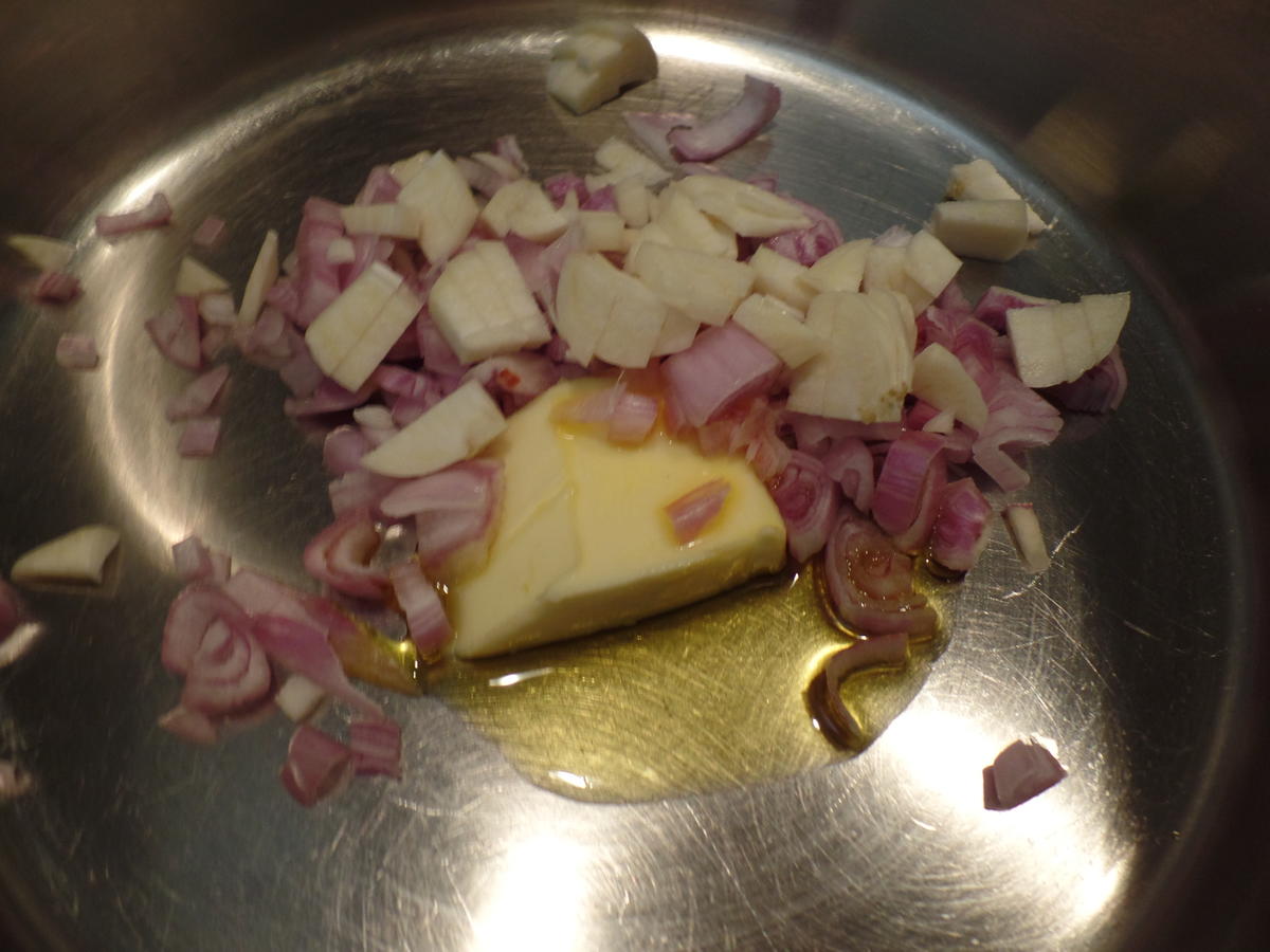 Pilz-Risotto mit Trüffel-Käse on Top - Rezept - Bild Nr. 16000