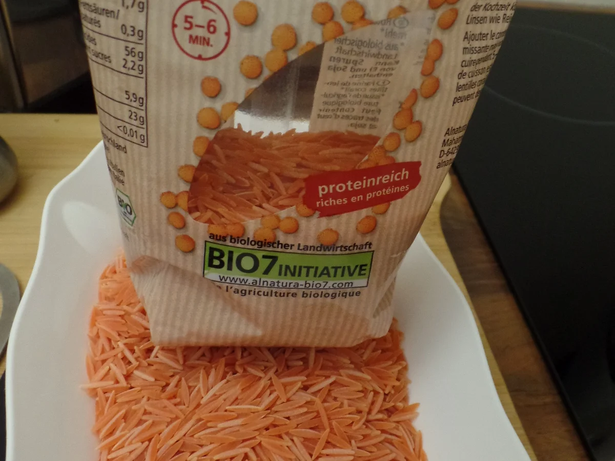 Rote-Linsen-Reis -Pfifferling-Risotto - Rezept - Bild Nr. 16001