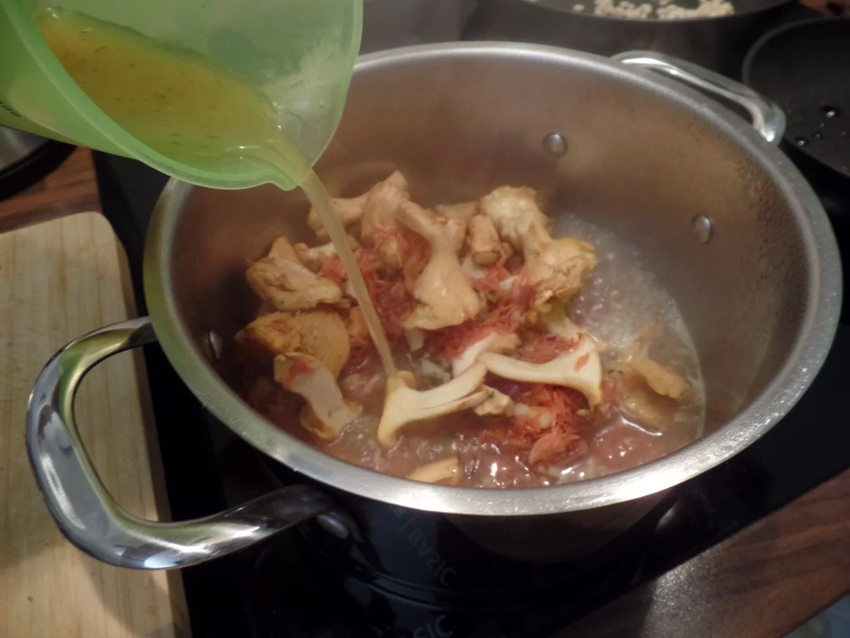 Rote-Linsen-Reis -Pfifferling-Risotto - Rezept - Bild Nr. 16006