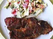 Grillfleisch asiatisch mit Chinakohlsalat - Rezept - Bild Nr. 16000