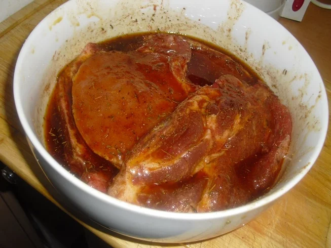 Rezept: Grillfleisch asiatisch mit Chinakohlsalat Bild Nr. 16002 Grillfleisch asiatisch mit Chinakohlsalat - Rezept - Bild Nr. 16002