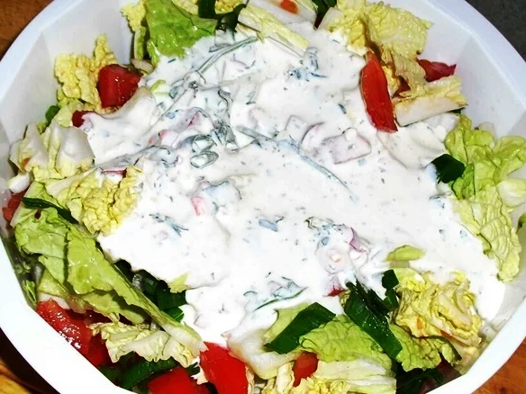 Rezept: Grillfleisch asiatisch mit Chinakohlsalat Bild Nr. 16003 Grillfleisch asiatisch mit Chinakohlsalat - Rezept - Bild Nr. 16003