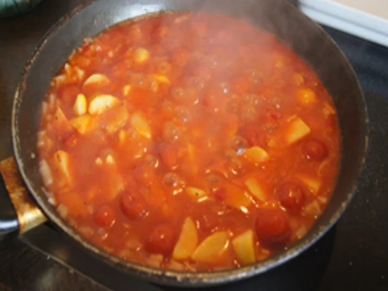 Rezept: Drillinge-Kidneybohnen-Pfanne Bild Nr. 16010 Drillinge-Kidneybohnen-Pfanne - Rezept - Bild Nr. 16010