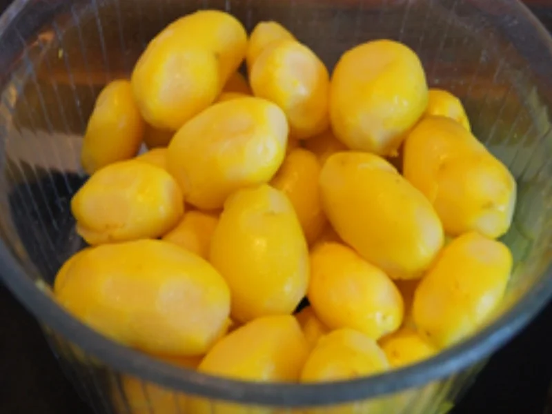 Presssack rot und weiß mit Bratkartoffel-Drillingen und TARTASKA OMACKA - Rezept - Bild Nr. 7