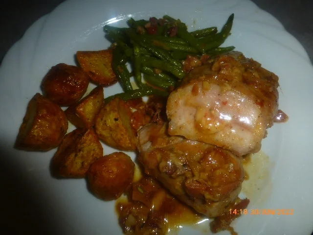 Rezept: Schweinerücken mit Schinken und Käse Bild Nr. 16010 Schweinerücken mit Schinken und Käse - Rezept - Bild Nr. 16010