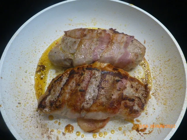 Rezept: Schweinerücken mit Schinken und Käse Bild Nr. 16015 Schweinerücken mit Schinken und Käse - Rezept - Bild Nr. 16015