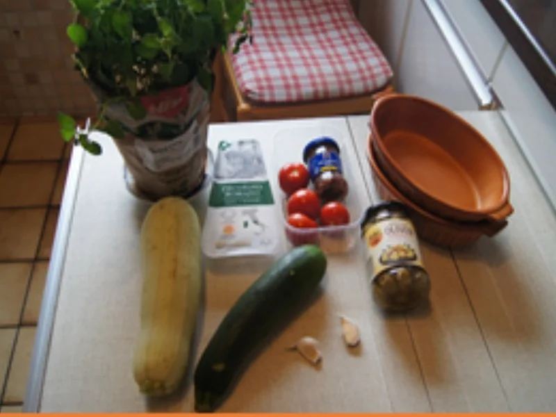 Rezept: Zucchini-Gratin Bild Nr. 3 Zucchini-Gratin - Rezept - Bild Nr. 3